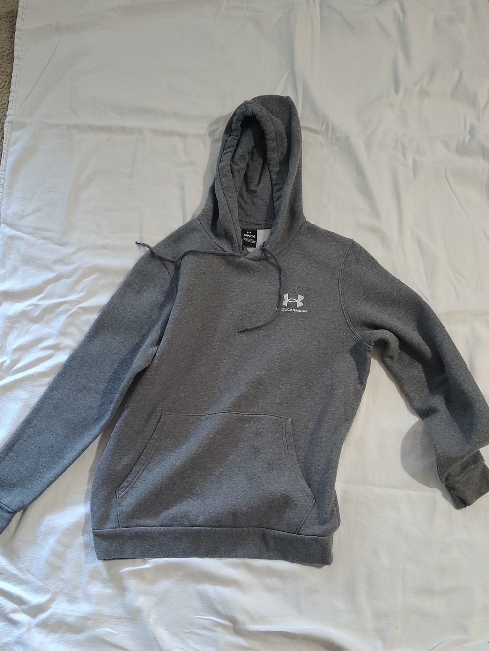 Under Armour Men’s Charcoal Gray Hoodie Sweatshirt